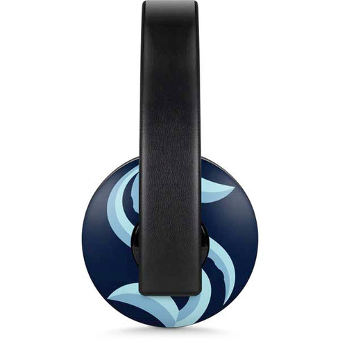 NHL Seattle Kraken PlayStation 4 Gold Wireless Headset Skin