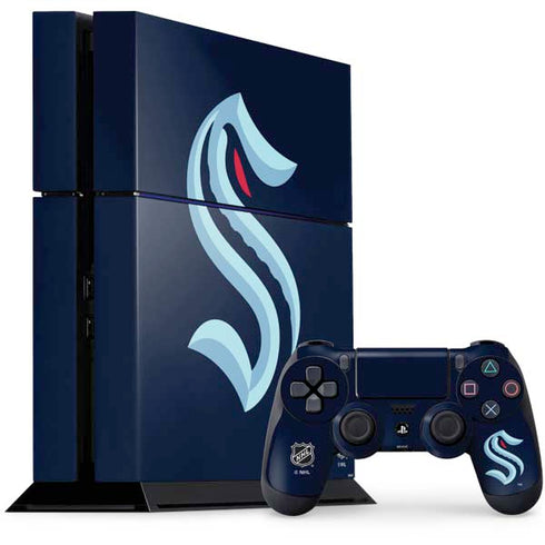 NHL Seattle Kraken PlayStation PS4 Skins