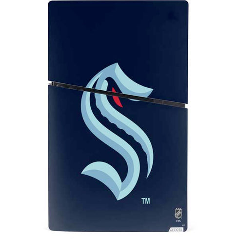 NHL Seattle Kraken PS5 Slim Digital Edition Console Skin
