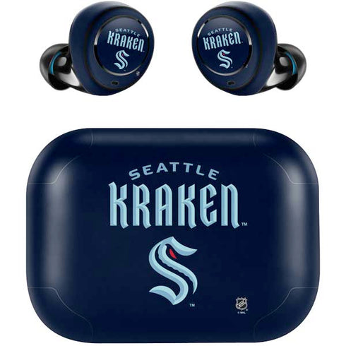 NHL Seattle Kraken Script Amazon Echo Buds Skin