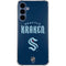 NHL Seattle Kraken Script Galaxy A35 5G Clear Case
