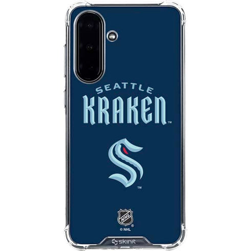 NHL Seattle Kraken Script Galaxy A36 5G Clear Case