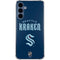 NHL Seattle Kraken Script Galaxy A55 5G Clear Case