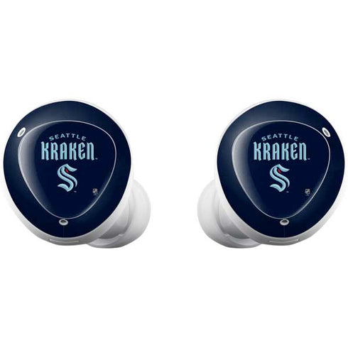 NHL Seattle Kraken Script Galaxy Buds Plus Skin