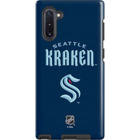NHL Seattle Kraken Script Galaxy Cases