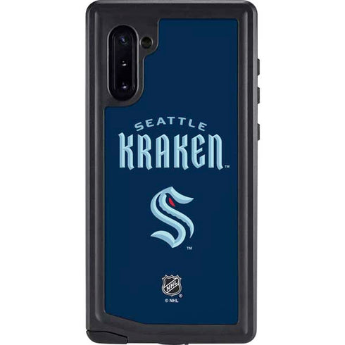 NHL Seattle Kraken Script Galaxy Cases