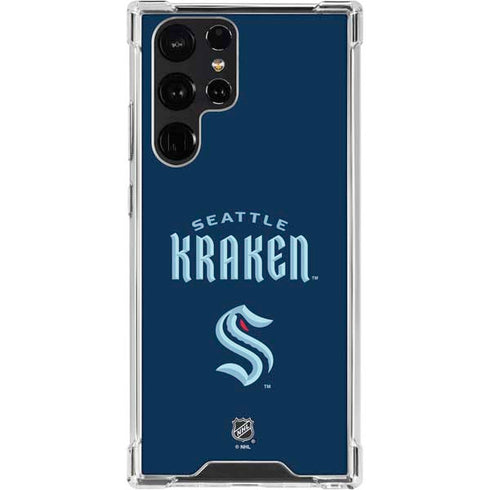 NHL Seattle Kraken Script Galaxy S23 Ultra Clear Case