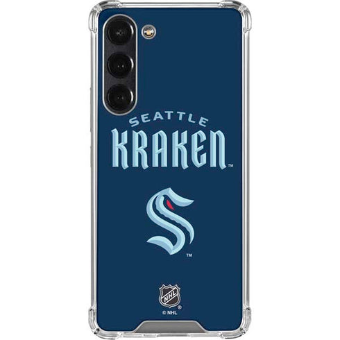 NHL Seattle Kraken Script Galaxy S24 FE Clear Case