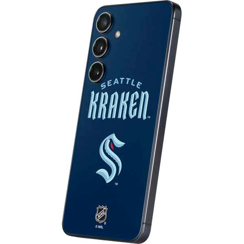 NHL Seattle Kraken Script Galaxy S24 Skin