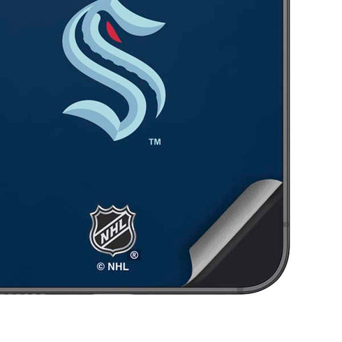 NHL Seattle Kraken Script Galaxy S25 Skin