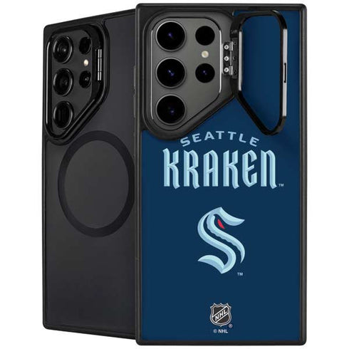 NHL Seattle Kraken Script Galaxy S25 Ultra Kickstand Case