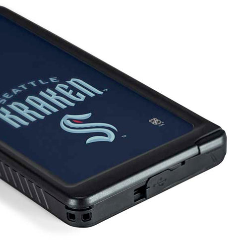 NHL Seattle Kraken Script Galaxy S24 Ultra Waterproof Case
