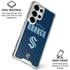 NHL Seattle Kraken Script Galaxy S25 Ultra Clear Case
