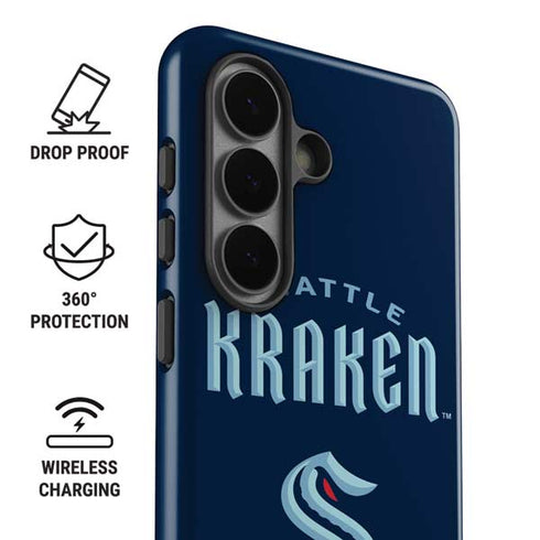 NHL Seattle Kraken Script Galaxy S26 Impact Case
