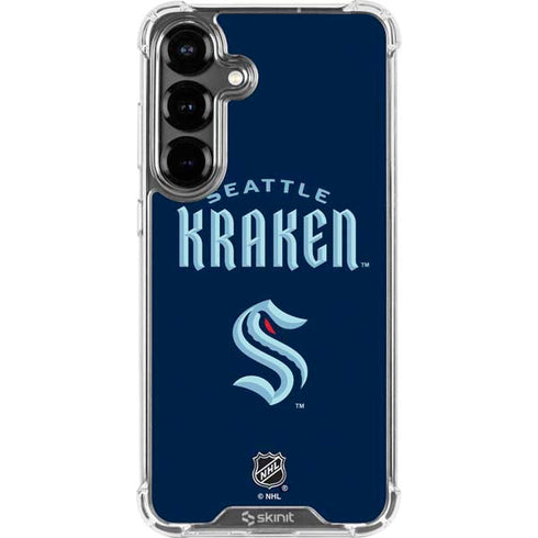 NHL Seattle Kraken Script Galaxy S26 Plus Clear Case