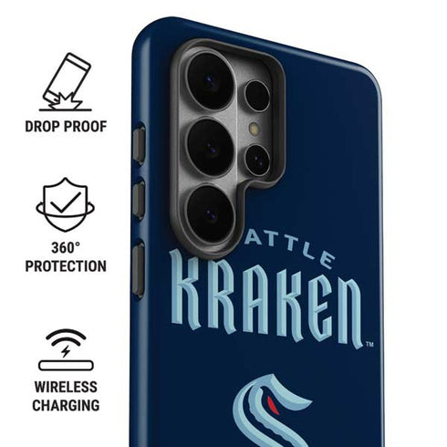 NHL Seattle Kraken Script Galaxy S26 Ultra Impact Case