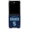 NHL Seattle Kraken Script Galaxy Z Flip6 Clear Case