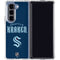 NHL Seattle Kraken Script Galaxy Z Fold5 5G Clear Case
