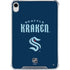 NHL Seattle Kraken Script iPad 11th Gen (2025) Clear Case