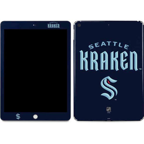 NHL Seattle Kraken Script Apple iPad Skin