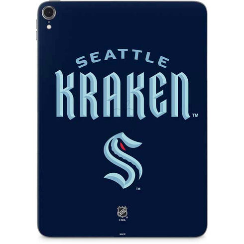 NHL Seattle Kraken Script Apple iPad Pro Skin