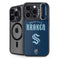 NHL Seattle Kraken Script iPhone 13 Pro Kickstand Case