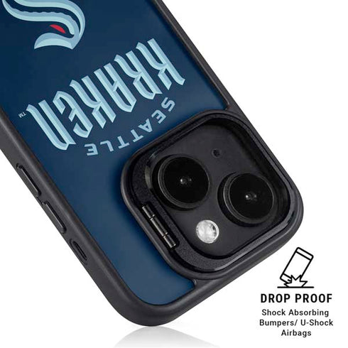 NHL Seattle Kraken Script iPhone 14 Plus Kickstand Case