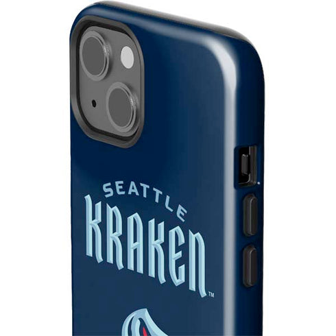 NHL Seattle Kraken Script iPhone 15 Impact Case
