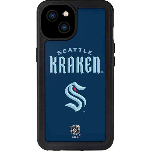 NHL Seattle Kraken Script iPhone 15 Plus Waterproof Case