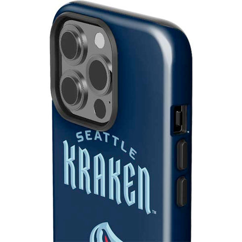 NHL Seattle Kraken Script iPhone 15 Pro Impact Case