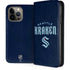 NHL Seattle Kraken Script iPhone 15 Pro Max Folio Case
