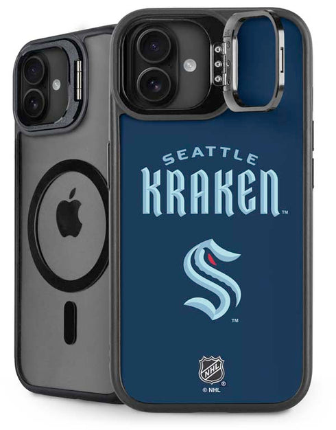 NHL Seattle Kraken Script iPhone 16 Kickstand Case