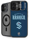 NHL Seattle Kraken Script iPhone 16 Kickstand Case