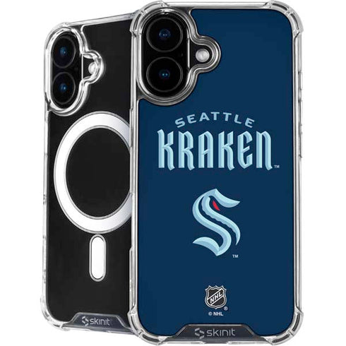 NHL Seattle Kraken Script iPhone 16 MagSafe Case