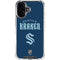 NHL Seattle Kraken Script iPhone 16 Plus Clear Case
