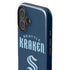 NHL Seattle Kraken Script iPhone 16 Plus Impact Case