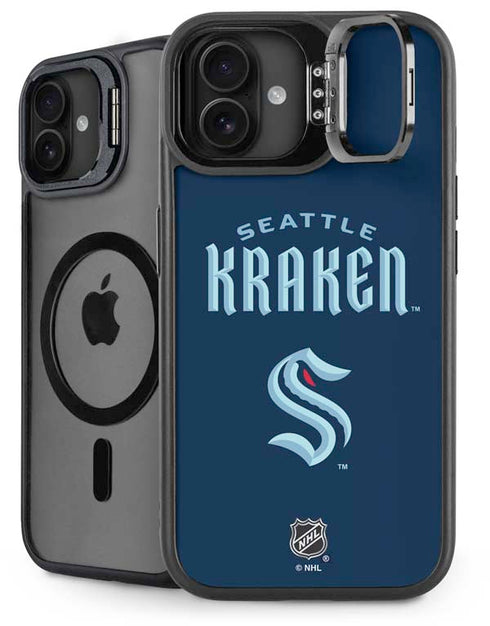 NHL Seattle Kraken Script iPhone 16 Plus Kickstand Case