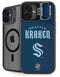 NHL Seattle Kraken Script iPhone 16 Plus Kickstand Case
