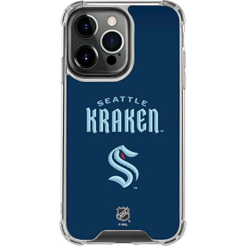 NHL Seattle Kraken Script iPhone 16 Pro Clear Case