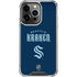 NHL Seattle Kraken Script iPhone 16 Pro Clear Case