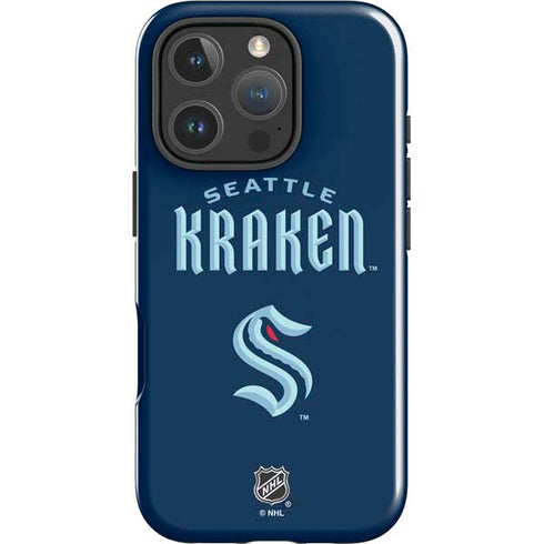 NHL Seattle Kraken Script iPhone 16 Pro Impact Case