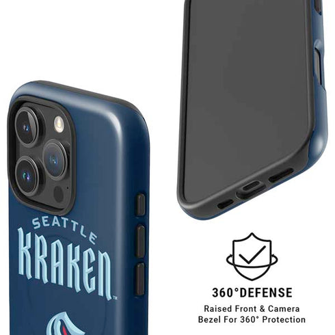 NHL Seattle Kraken Script iPhone 16 Pro Magsafe Impact Case