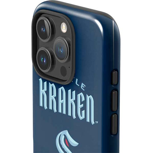 NHL Seattle Kraken Script iPhone 16 Pro Max Impact Case