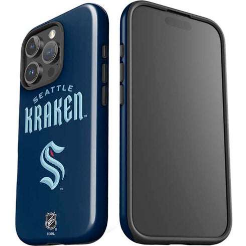NHL Seattle Kraken Script iPhone 16 Pro Max Impact Case