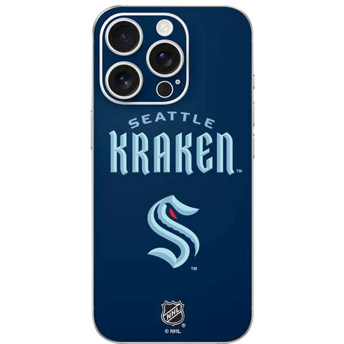 NHL Seattle Kraken Script iPhone 16 Pro Skin