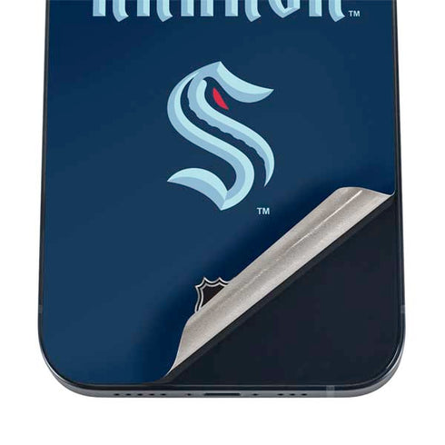NHL Seattle Kraken Script iPhone 16 Skin