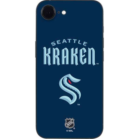 NHL Seattle Kraken Script iPhone 16e Skin