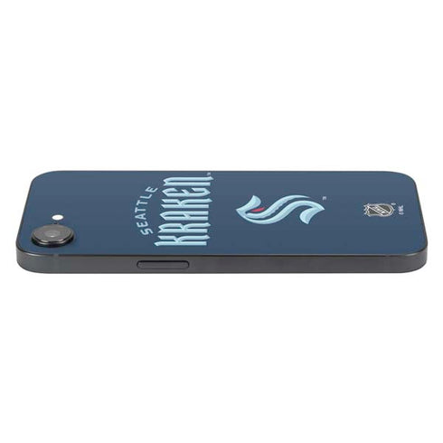 NHL Seattle Kraken Script iPhone 16e Skin