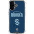 NHL Seattle Kraken Script iPhone 17 Clear Case