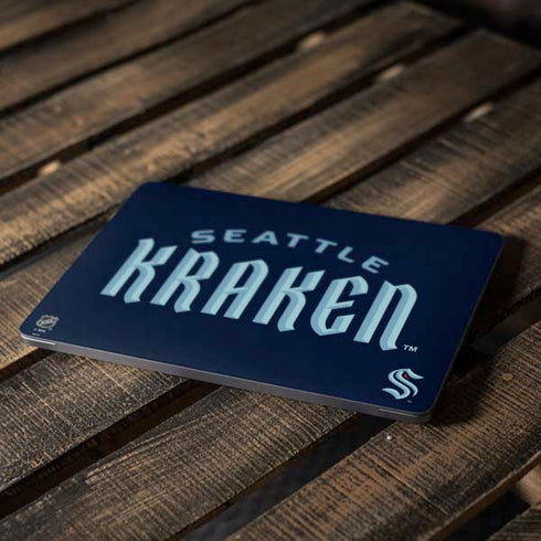 NHL Seattle Kraken Script Apple MacBook Air Skin